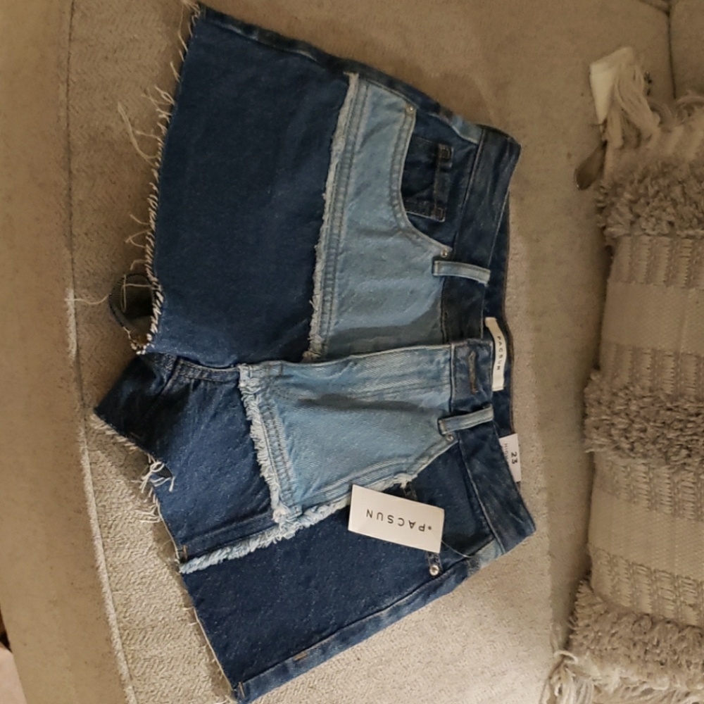 High Rise Festival Jean Shorts